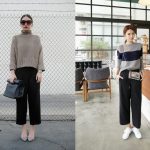 Gợi ý cách phối cực thời trang với quần ngố ống suông